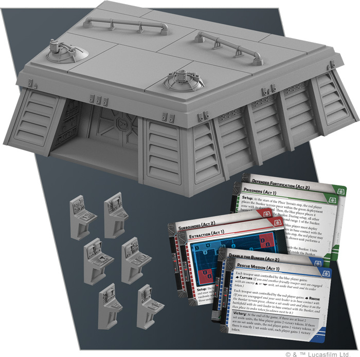 Star Wars : Legion - Imperial Bunker Battlefield Expansion